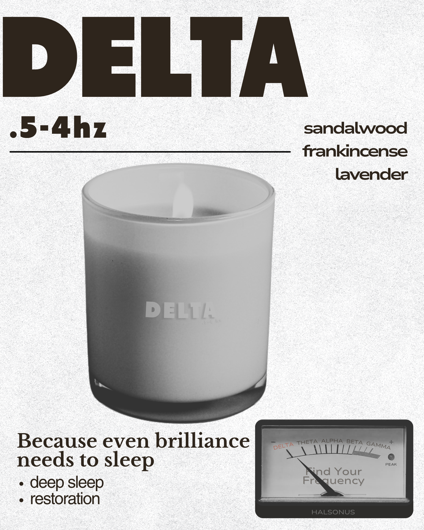DELTA Full Size Candle