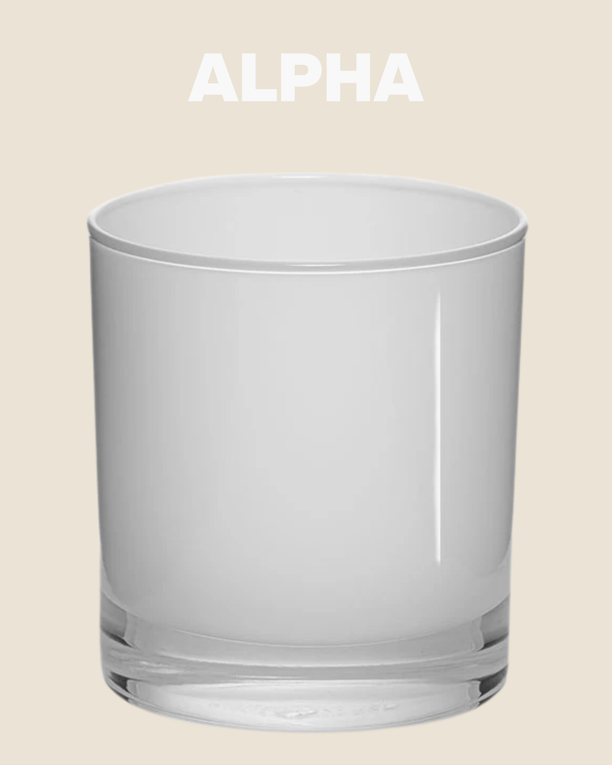 ALPHA Full Size Candle