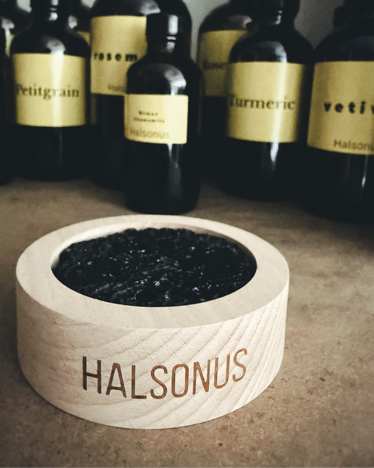 Natural lava rock passive diffuser for essential oils